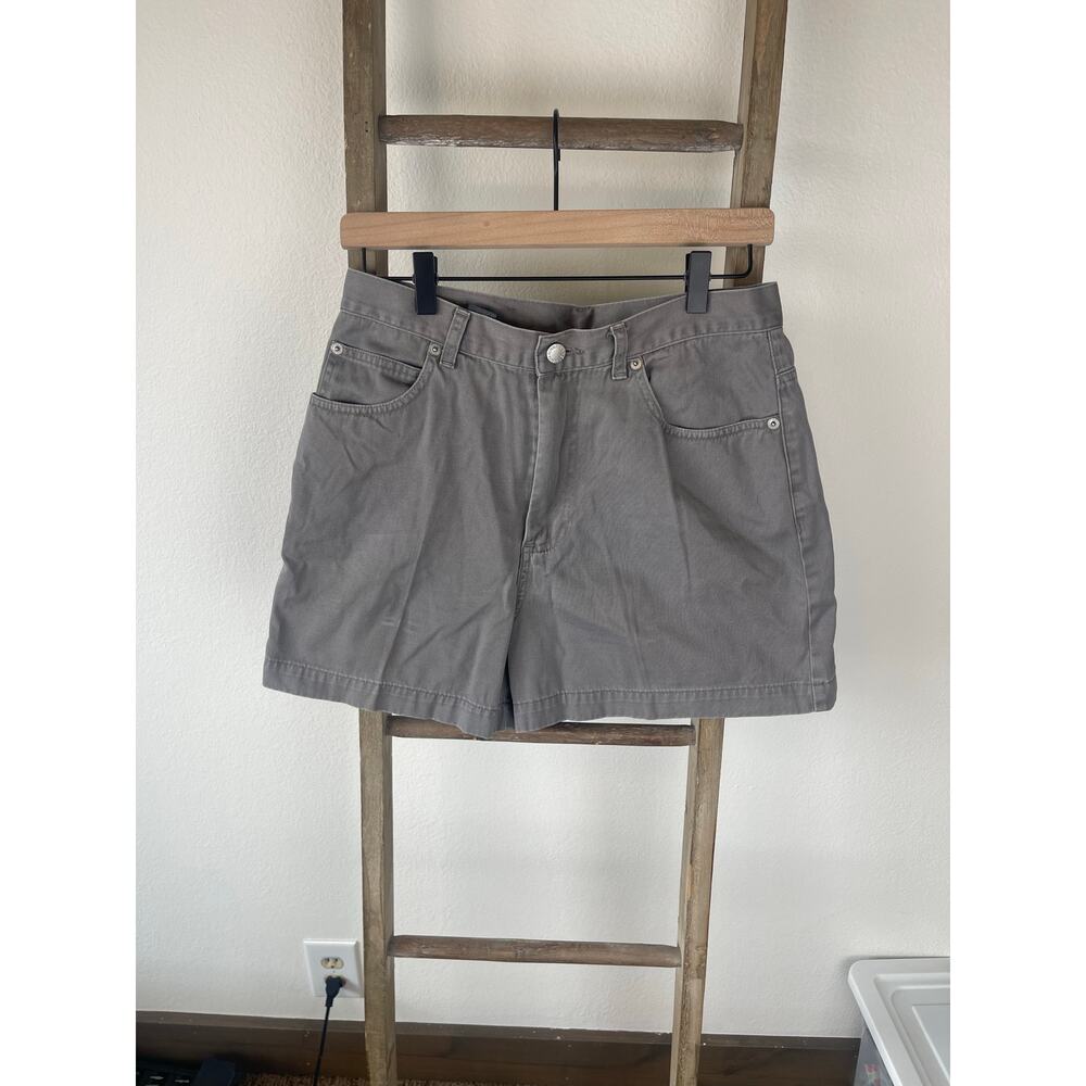 Y2K Banana Republic Denim Gray Shorts Womens 10 | 100% Cotton High Waisted